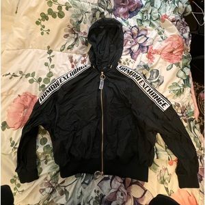 Armani Exchange Black Windbreaker